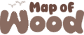 Logo Map of Wood